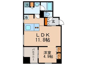 間取図 ウィルテラス勝どき