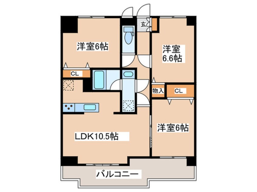 間取図 PLENDY南町田グランベリーパーク
