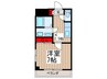 アーバンパレス宮田2 1Kの間取り