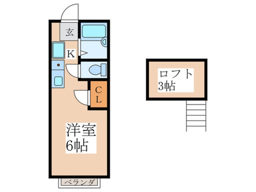 間取図 PRENDRE