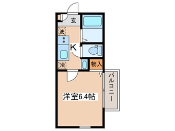 間取図 ノルデスタ小竹