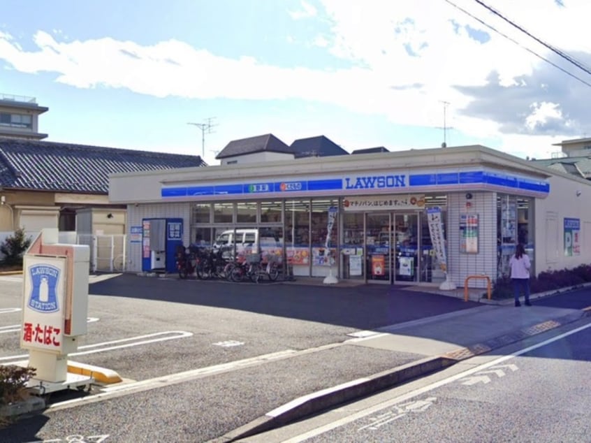 ローソン西久保3丁目店(コンビニ)まで170m マンションホサカ