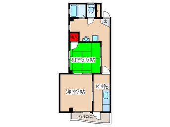 間取図 でんえんビル