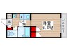 カーサＩＭ 1Kの間取り