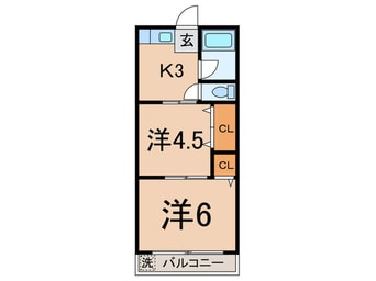 間取図 碑文谷ハイム