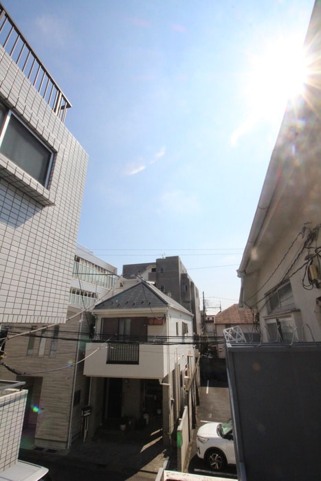 室内からの展望 碑文谷ハイム