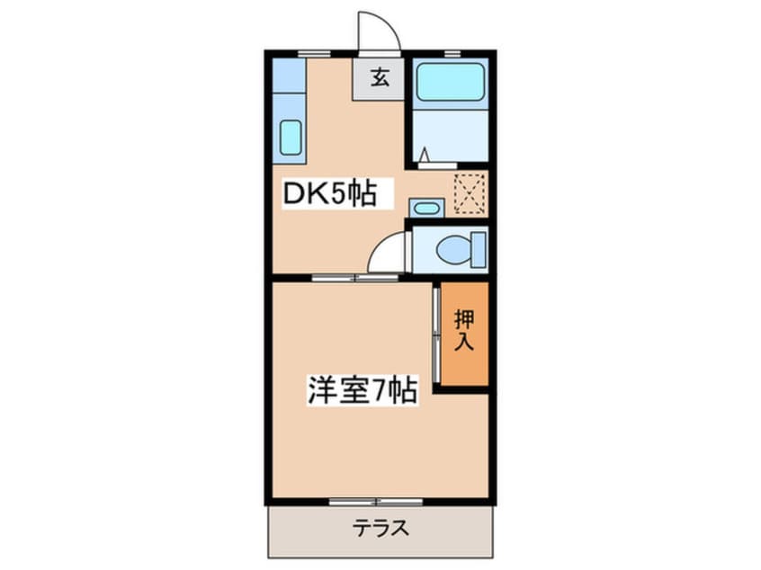 間取図 メゾンアイリス