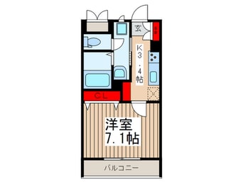 間取図 アレアデマン Ⅱ
