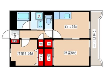 間取図 一番町ハイツ