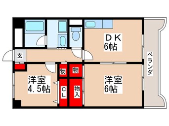 間取図 一番町ハイツ