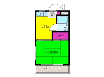 間取図 田中ハイツ