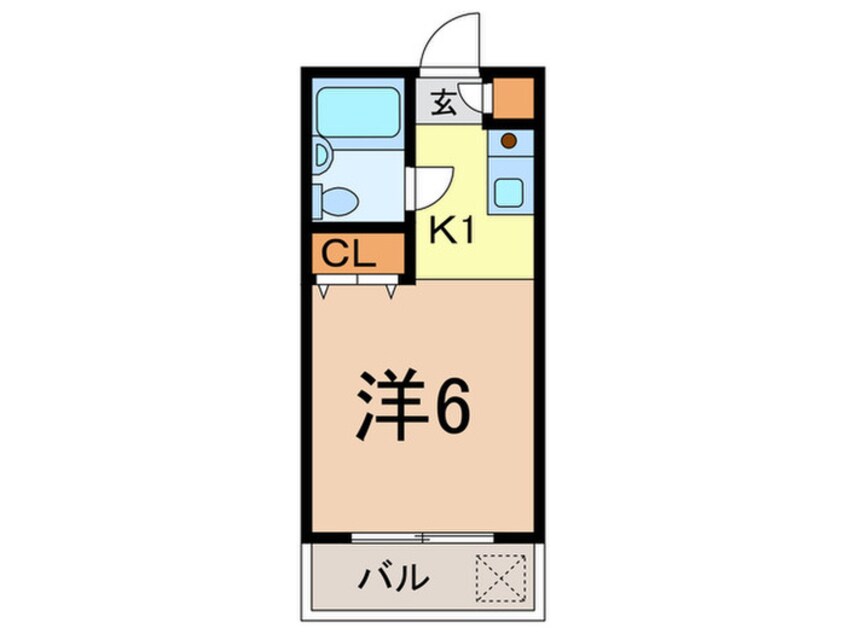 間取図 ＤＯＲＭ　ＨＩＤＡＮＯ