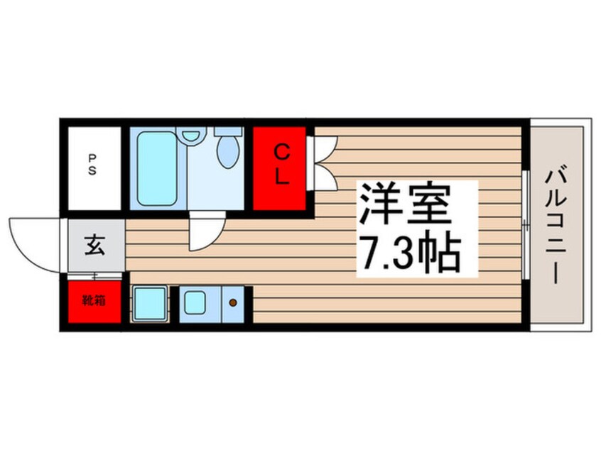 間取図 メゾンロートレック