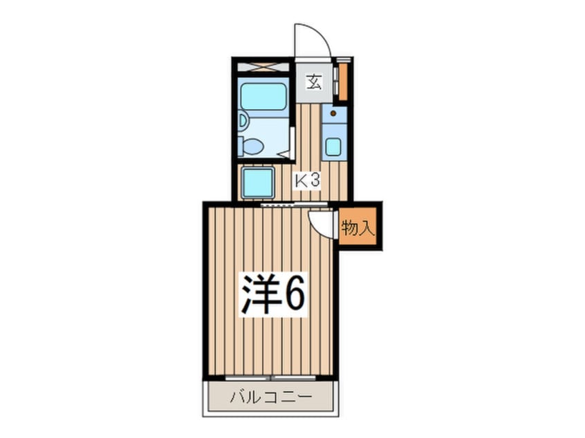 間取図 セトルフラット戸塚