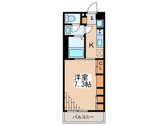 間取図 リブリ・高根ＮＳ