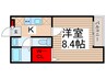 スターライト松戸 1Kの間取り