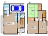 三井貸家 3LDKの間取り