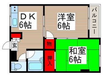 間取図 コ－ポ野火止