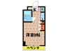 メゾンイノウエ 1Rの間取り