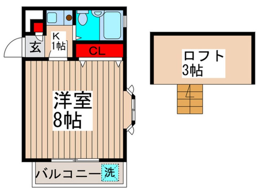 間取図 パシフィック本町