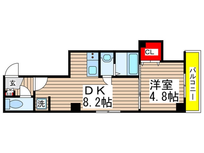 間取り図 ｉｌ　ｃｅｎｔｒｏ　本千葉駅前