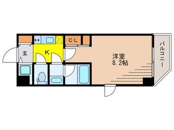 間取図 ＤＩＰＳ大山東町Ⅱ（４０４）
