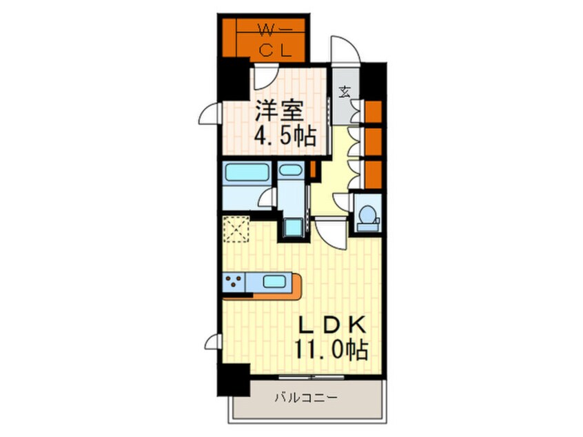 間取図 アーバネックス浅草