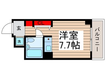 間取図 ドミール柏