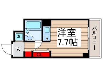 間取図 ドミール柏