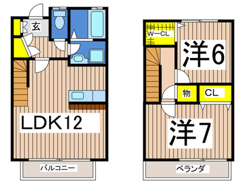 間取図 ＰＥＴ　ＰＡＬ　Ｂ