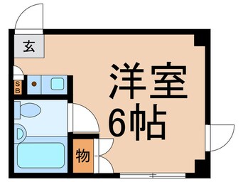 間取図 ヒュ－ス鷺ノ宮