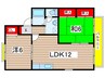 パストラルコート 2LDKの間取り