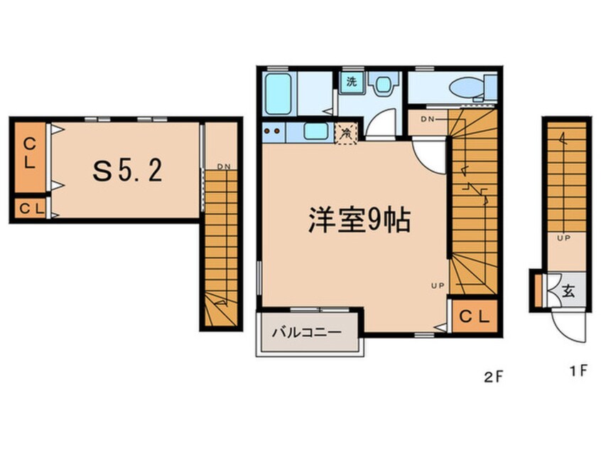 間取図 フェリオ鷺宮