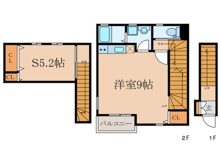 間取図 フェリオ鷺宮