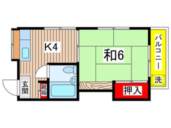 間取図 サンハイツ