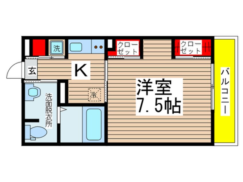 間取図 リブリ・シャルマン