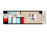 オークヒルズ濱嶋 1Kの間取り