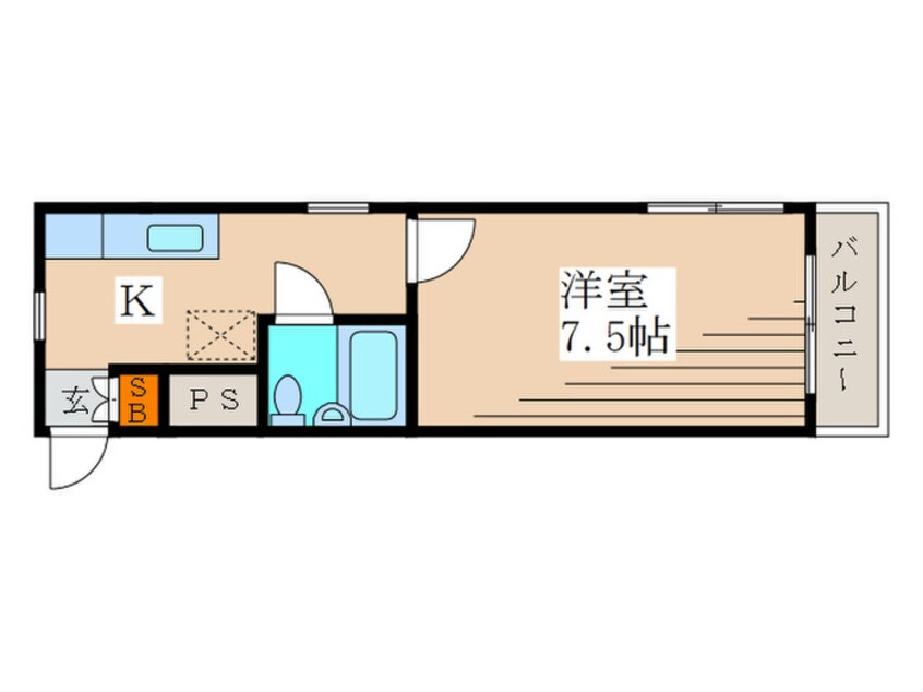 間取図 メゾンみすみ