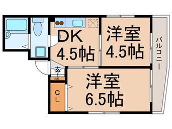 間取図 メゾン・べ－ル