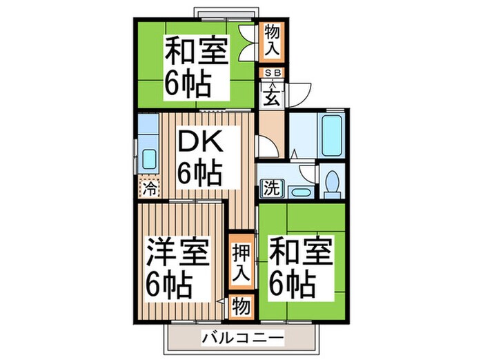 間取り図 ガ－デンホ－ムズ