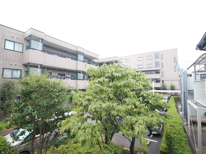 室内からの展望 高松コ－ポ