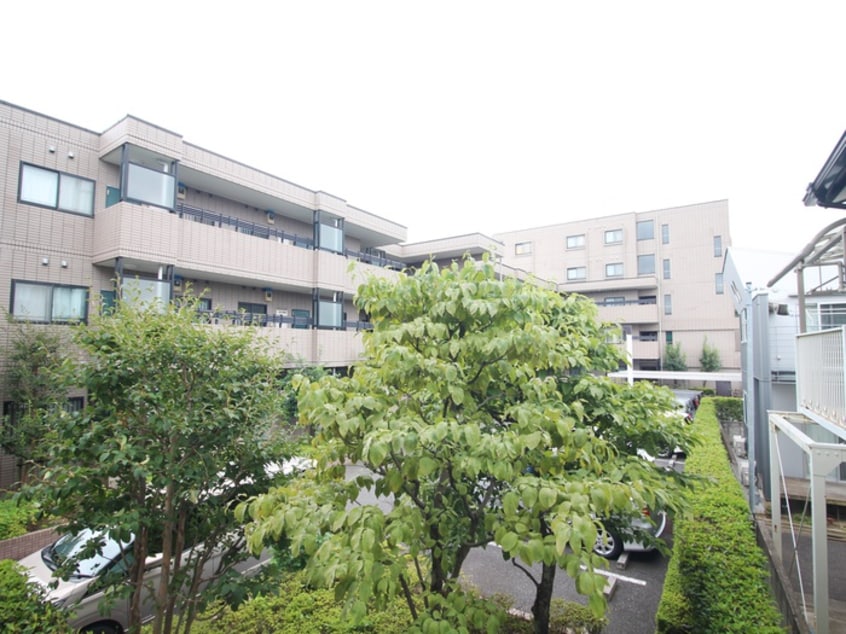 室内からの展望 高松コ－ポ