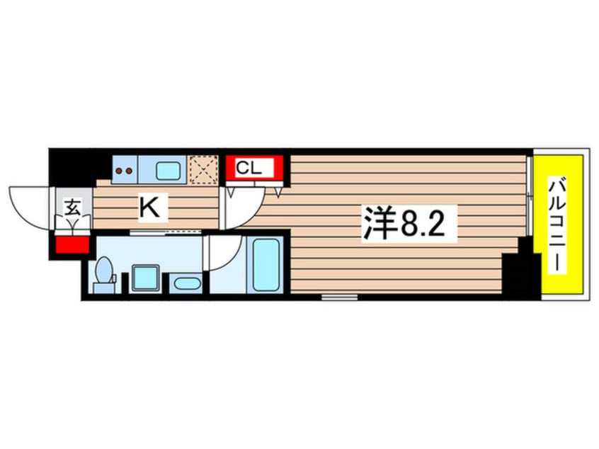 間取図 ステージグランデ錦糸町Ⅱ
