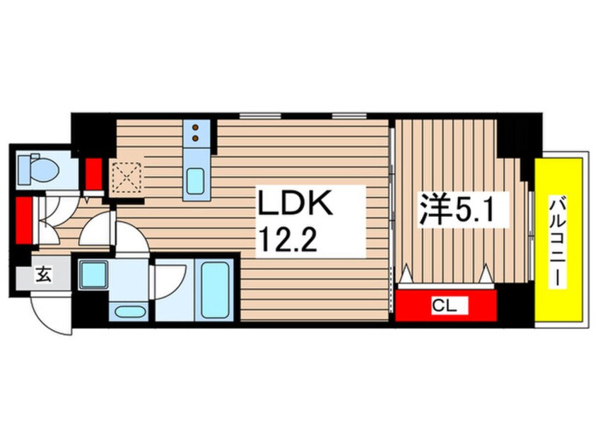間取図 ステージグランデ錦糸町Ⅱ
