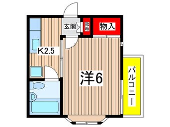 間取図 来夢ハイツ