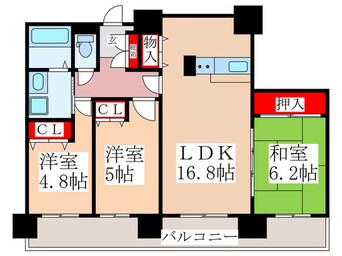 間取図 セルリアンホームズ勝どき