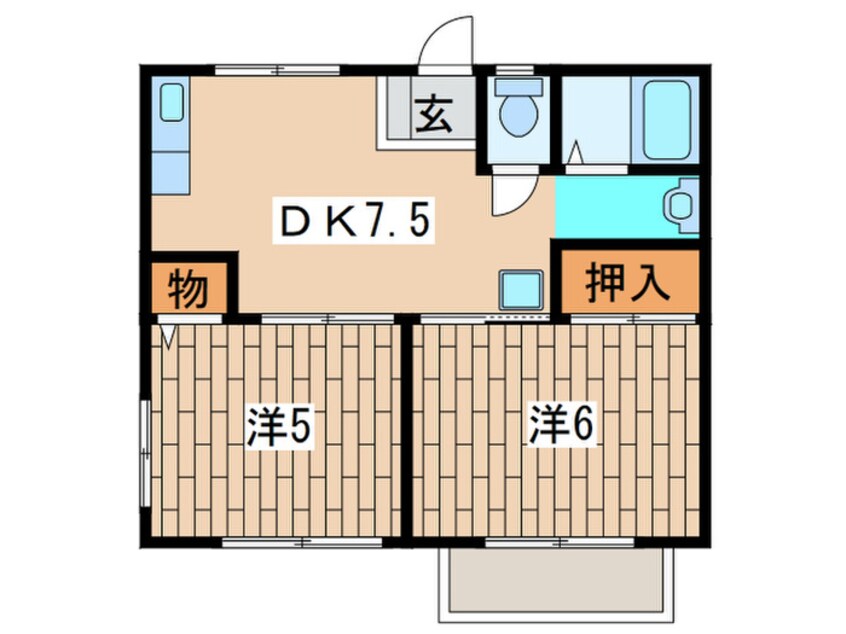 間取図 和光ハイツ