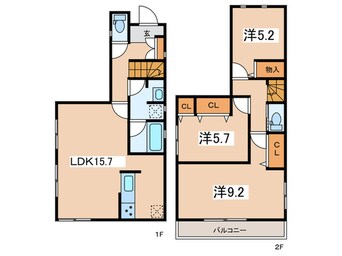 間取図 Kolet横浜六角橋#04