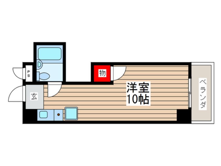 間取図 立川パレス527