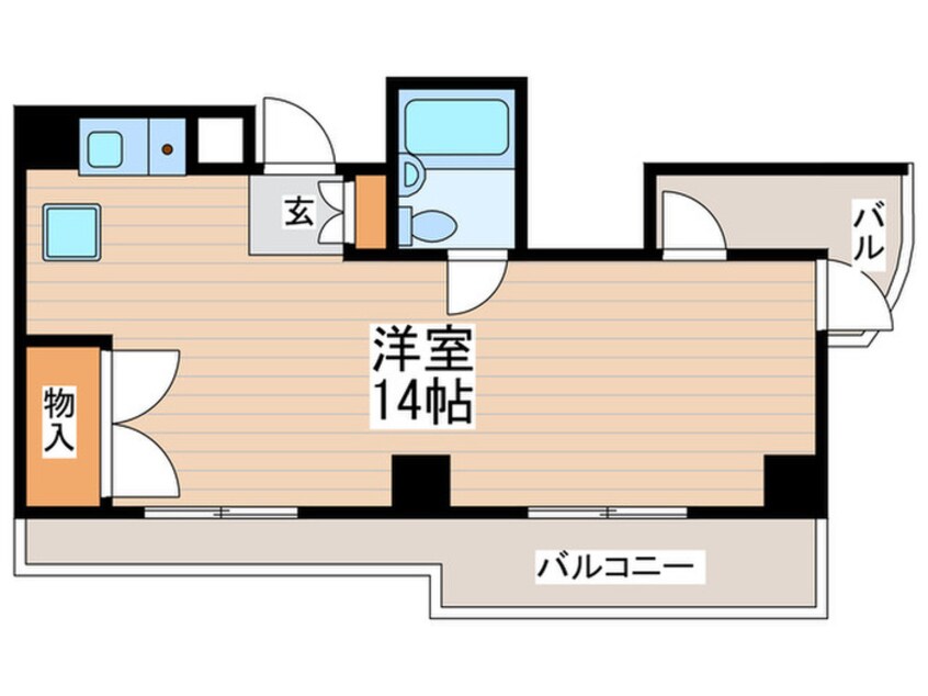 間取図 立川パレス527